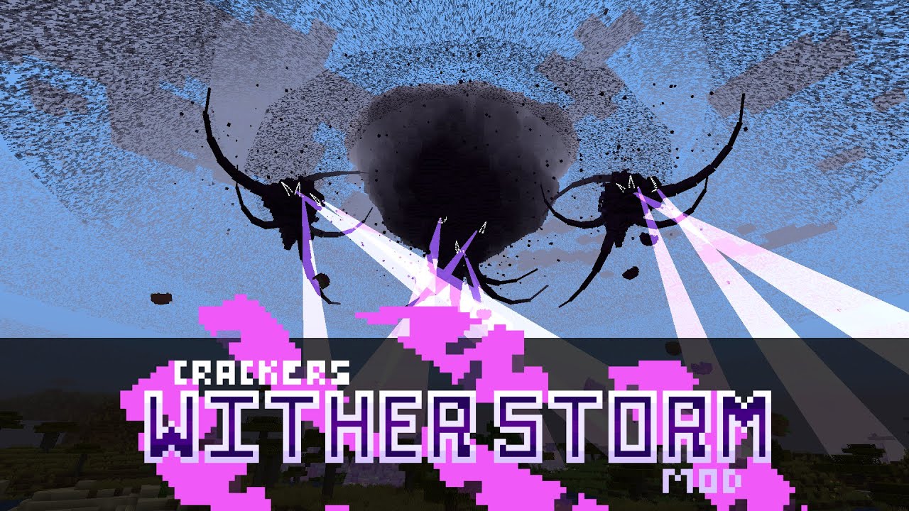 Cracker's Wither Storm MOD in Minecraft 