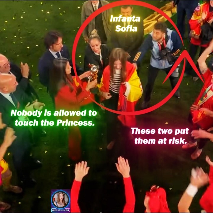 Infanta Sofia tersentuh selama perayaan Piala Dunia Wanita FIFA 2023
