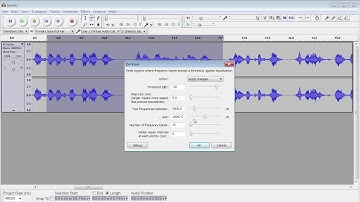 De-essing example on speech that