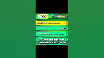 Brawl Arena Kaiju Record Guide