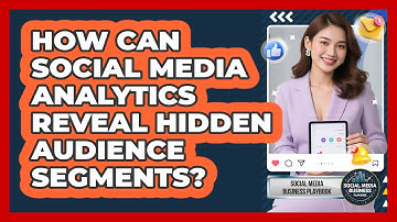 How Can Social Media Analytics Reveal Hidden Audience Segments? - Social Media Business Playbook