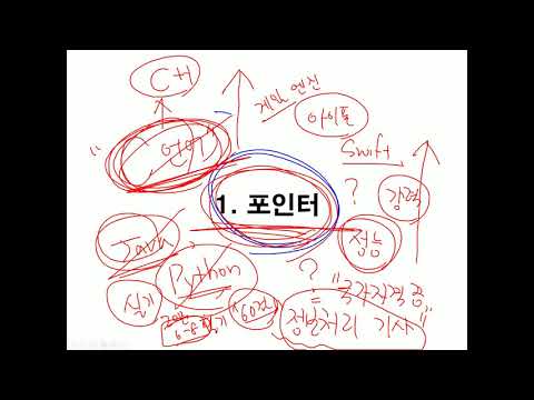마지막 강의 1 - 포인터