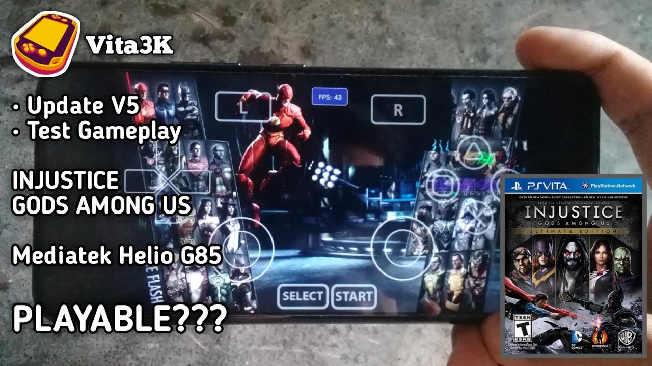 Mortal Kombat (PS Vita) Vita3K Emulator Android v1.6.0-5 Game Test