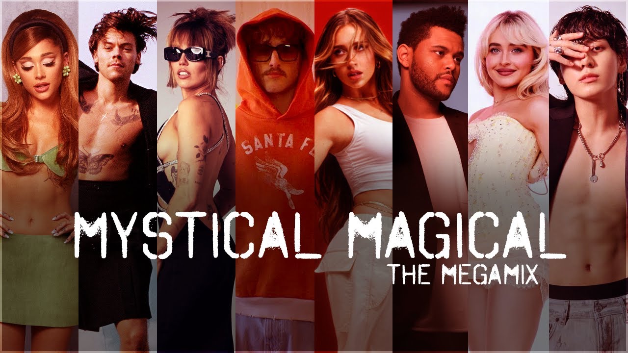 MYSTICAL MAGICAL (The Megamix) - Benson Boone, Sabrina Carpenter, Maroon 5, Tate McRae & more!