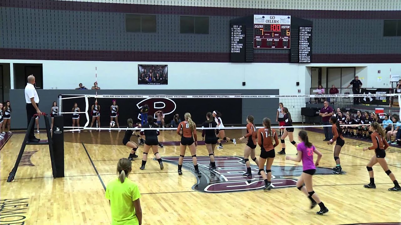 Alvin HS Volleyball District 22-5A Champs - YouTube