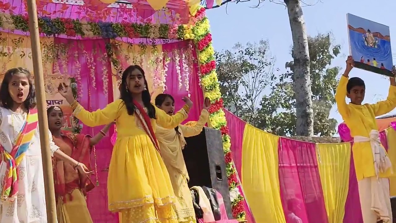 Our most favourite festivals perform by Unique public school # videos#shorts#comedy####