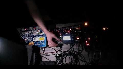 live techno octatrack & Korg EMX