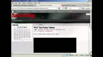 Video 20 - How to Add YouTube Videos to WordPress Automatically