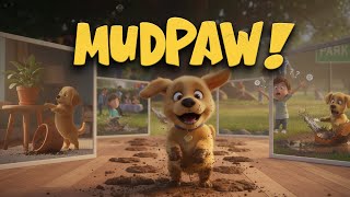 Mudpaw | A Sweet Animal Bedtime Story for Kids About a Playful Puppy