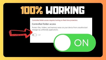 EASY FIX For Controlled Folder Access Requires Turning On Real time protection In Windows 11