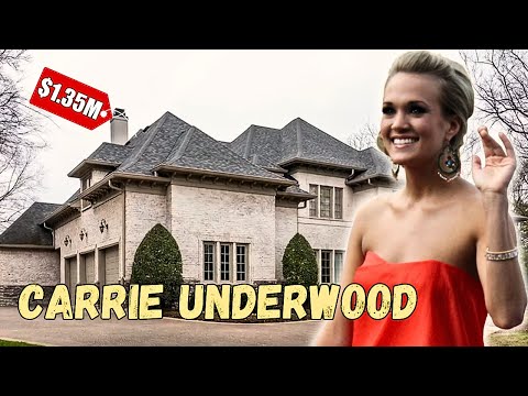 Video: Carrie Underwood House: 