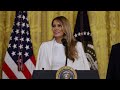 First Lady Melania Trump: Mother's Day