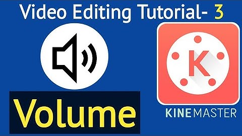 Extra Volume and Mute Sound | Kinemaster Video Editing Bangla Tutorial