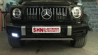 Mercedes G63 Makamaracı Polissireni Çakarsiren Panjuriçiçakar Wrelesssiren Cakarsiren Shn Elektronik