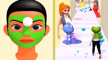 Hyper Satisfaction Asmr satisfying slicing Vs Frog Prince Rush max levels Android Gameplay