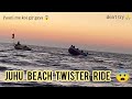 Twister water ride  accident at mumbai juhu beach  please dont try this ride    