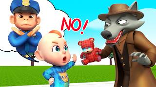 stop thief sheriff zozo vs bad wolf rosoo nursery rhymes