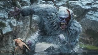 Sekiro: Shadows Die Twice - Guardian Ape Sunken Valley Boss Fight [PS4 Pro]