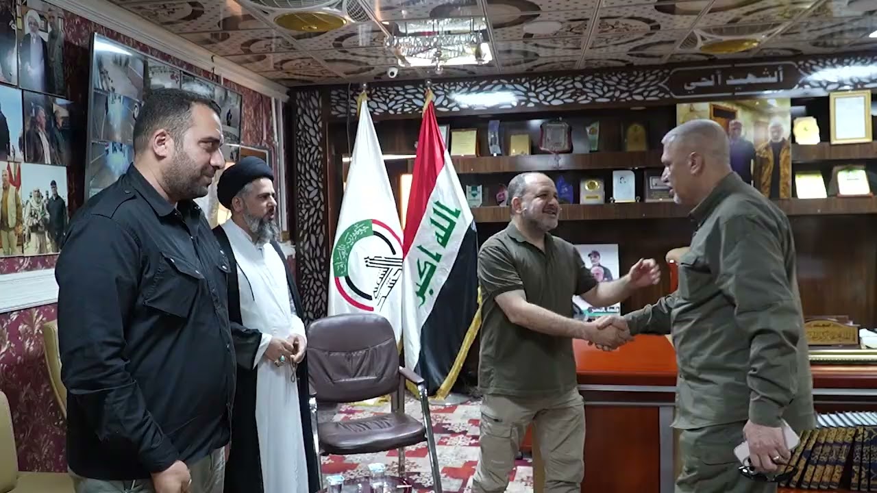 قيادة عمليات الفرات الاوسط للحشد الشعبي تختتم دورة الإدارة والقيادة لمسؤولي الاقسام ومعاونيهم