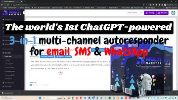 AI Multi Marketer Pro™ Review: The Ultimate 3-In-1 Autoresponder for Email, SMS & WhatsApp!
