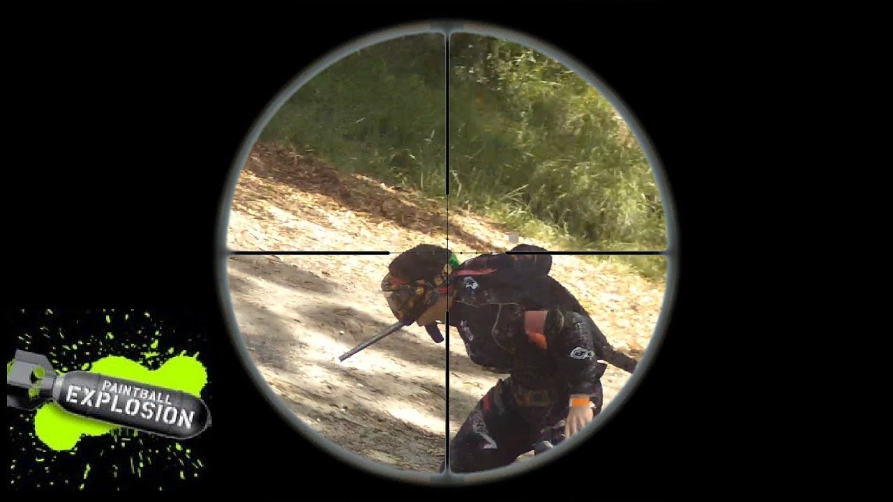 Paintball Explosion Sniping YouTube