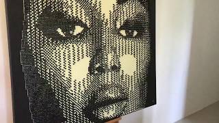 Patterns of Beauty Naomi Pushpin Artwork Details