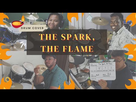 Arina Drums Ensemble - The Spark, The Flame (Drum Cover) #drumcover