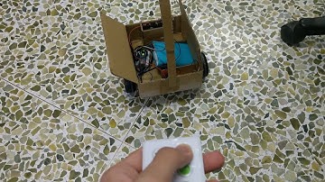 嘗試用arduino做了紅外線遙控車(infrared remote control car)