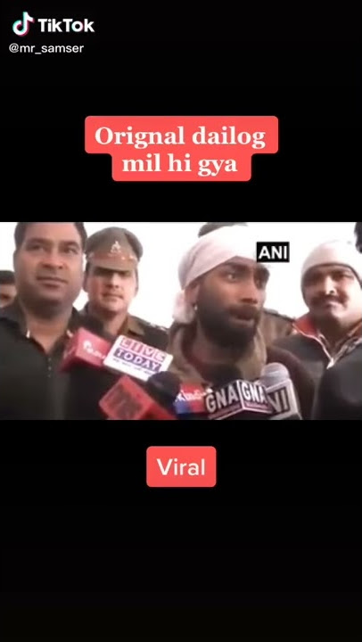 Tik Tok Famous Sanjay Dutt Hi Hu Mai Real Video Viral