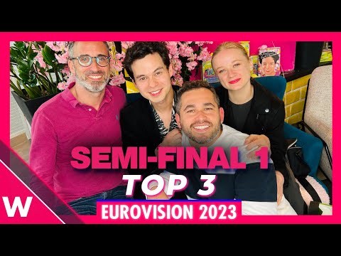 Eurovision 2023: Semi-Final 1 dress rehearsal Top 3 (REACTION)