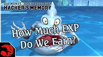 How Much EXP Do We Get! PlatinumSukamon & Tactician Usbs [Digimon Story: Cyber Sleuth Hacker Memory]