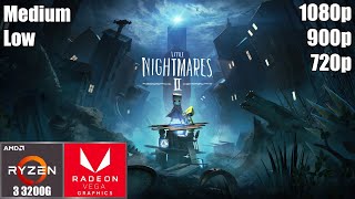 LITTLE NIGHTMARES II / RYZEN 5 5600G / VEGA 7 / TESTING IN 1080P MEDIUM ! 