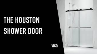 VIGO Houston Frameless Sliding Shower and Tub Doors (VG6023) screenshot 5