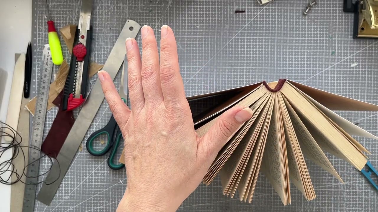 Обложка для книги своими руками: пошаговый мастер-класс. Скрапбукинг.