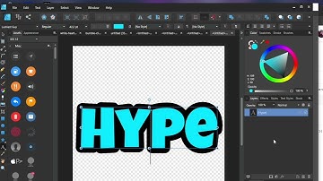 Easy Text Emotes Using Affinity Designer