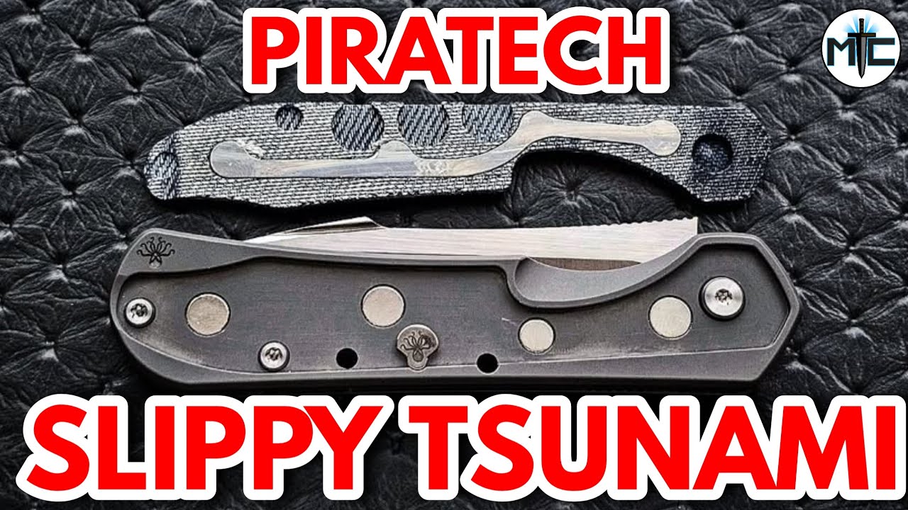 Piratech Slippy Tsunami Adjustment Slip Joint Folding Knife