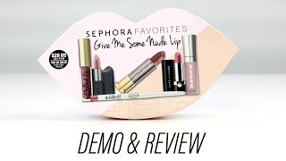 Sephora Favorites | Give Me Some Nude Lip 2017