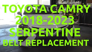 Toyota Camry (2018-2023) Serpentine Belt Replacement