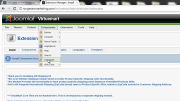 01 Configure Virtuemart Shipping