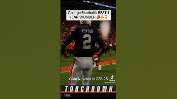 Cam Newton in CFB 25! 🏈🔥🥇#collegefootball25 #collegefootball #ncaa25 #camnewton #auburn