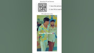 New VN Video Editing QR Template | VN Video Editor QR Code | VN Video Editing  Tutorial 2025 #vncode