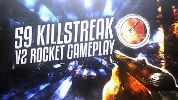 WW2: 59 KILLSTREAK! (V2 ROCKET GAMEPLAY)