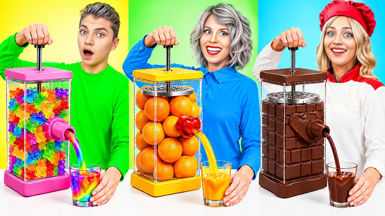 Me vs Grandma Cooking Challenge | Funny Cake Decorating Pranks by Turbo Team