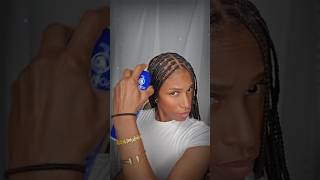 How to refresh knotless braids! #styleover40 #hairstyle  #AgelessBeauty