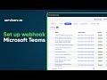 Set up a bi-directional webhook for the Microsoft Teams Graph spoke