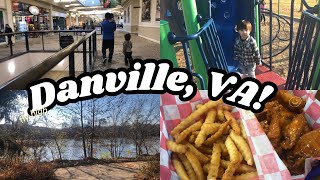 Day Trip to Danville, VA | Wings 716, Riverside Walk & Danville Mall!