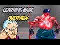 Learning Kage - Buttons, Combos, Meaties, Frame traps, Vtrigger