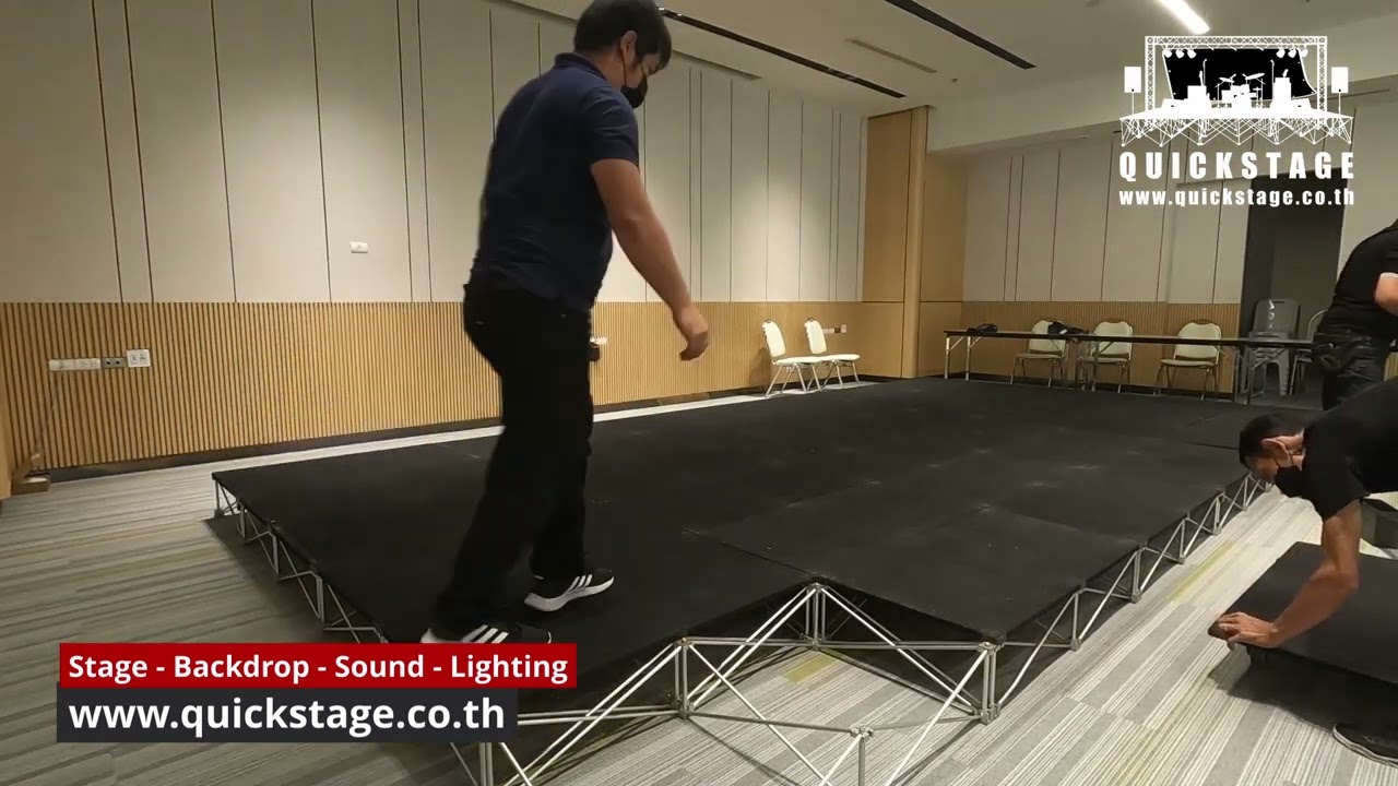 Stage 20 cm Set-up @medpark l QUICKSTAGE