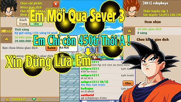 Ngọc Rồng Online - Liều Mạng Qua Sv3  Đi Mua Bang Gậy Phép Bằng Vàng Và Cái Kết Thấm