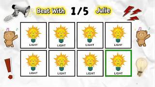 Say The Word On Beat Challenge | Level 1 - 5 | Level Easy to Insane
